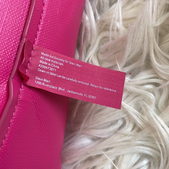 Stein mart Floral peony pink reversible tote purse pocketbook shoulder handbag - Picture 15 of 16